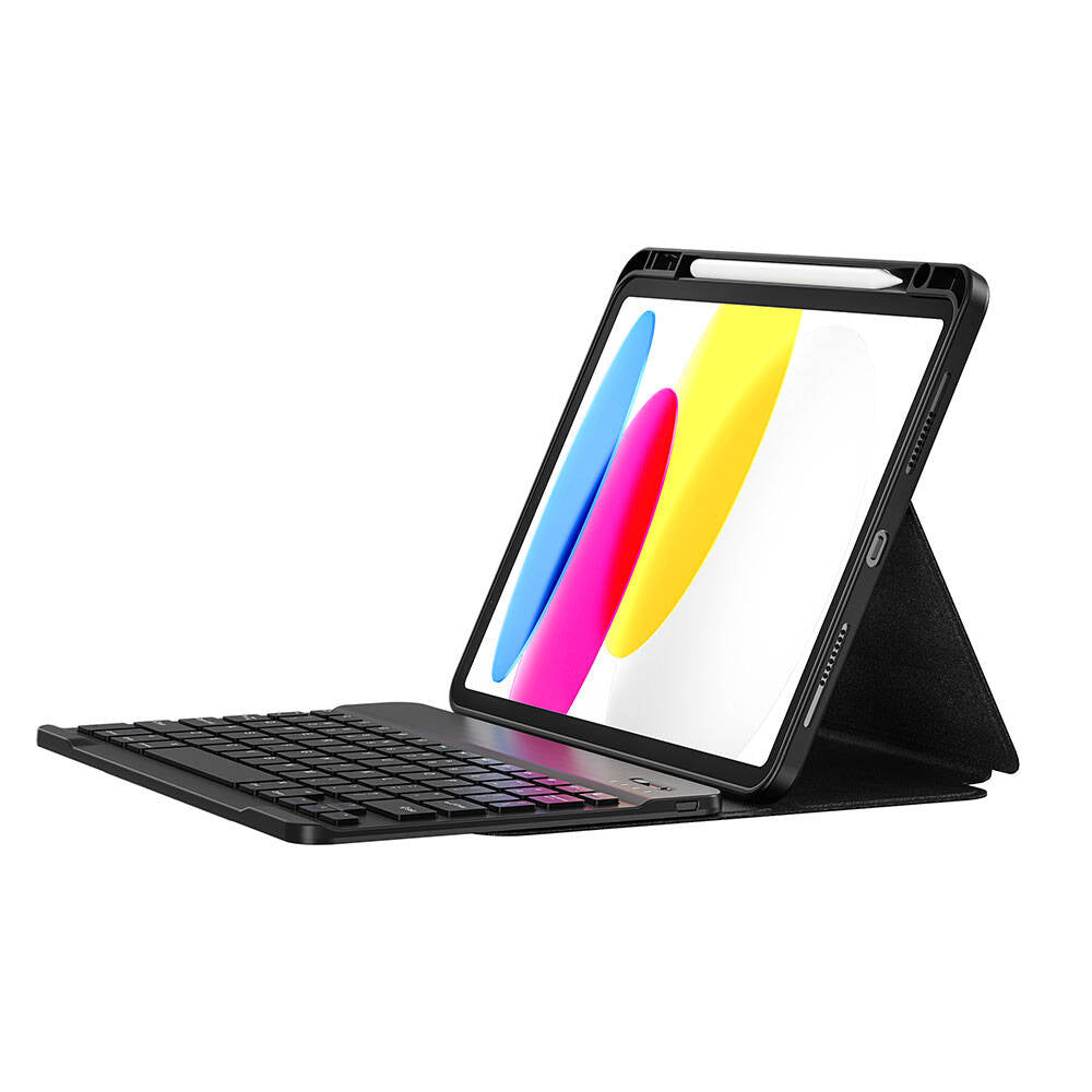 Wiwu Protective iPad Pro 13 2024 Gizli Kalem Bölmeli Klavyeli Kılıf Wiwu Protective iPad Pro 13 2024 Gizli Kalem Bölmeli Klavyeli Kılıf